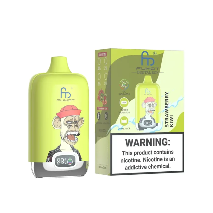 2025 Top Randm Digital Box 12000 Puffs Erdbeer Kiwi Direktlieferung ab europäischem Lager 5-7 Tage bis zur Ankunft