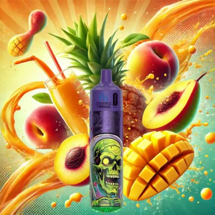 2025 Top Randm Fumot Tornado 30000 Züge Pfirsich Mango Ananas Direktlieferung ab europäischem Lager 5-7 Tage bis zur Ankunft (2)