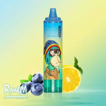 Der beste Preis für RandM Tornado 15000 Züge Blue Razz Limonade im Jahr 2025, direkt ab europäischem Lager versandt, Lieferung in 5-7 Tagen (1)