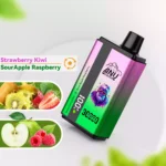 Spätestens 2025 ANU 30000 Züge Doppelter Geschmack Erdbeere Kiwi & saurer Apfel Himbeere 5-7 Tage Lieferzeit, europäisches Lager, Direktlieferu