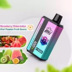 Spätestens 2025 ANU 30000 Züge Doppelter Geschmack Erdbeere, Wassermelone & Kiwi, Passionsfrucht, Guave 5-7 Tage Lieferzeit, europäis