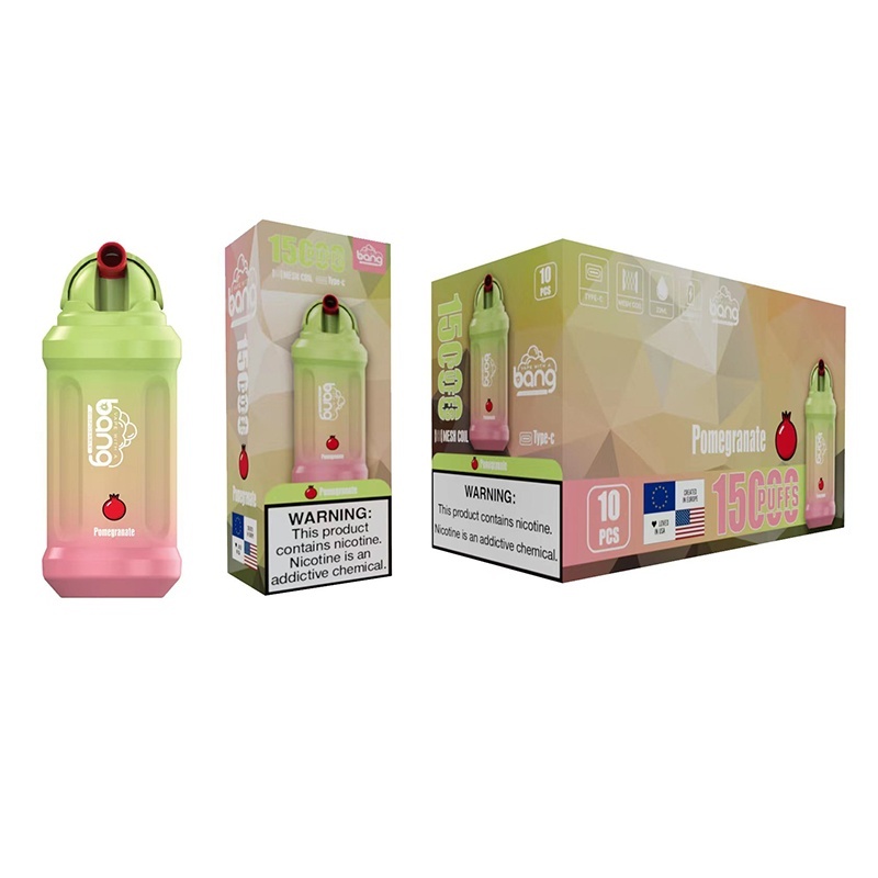 Bang 15K Puffs Vape Filp Design Pomegranate Bang 15K Puffs Vape Filp Design Pomegranate