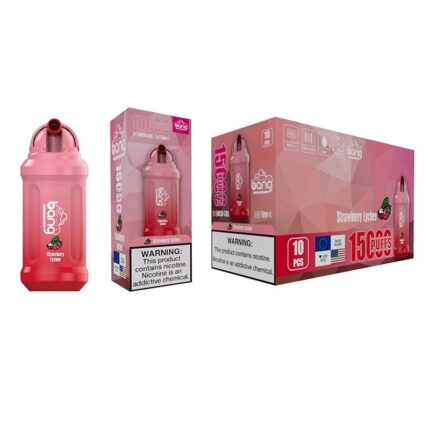 Bang 15K Puffs Vape Filp Design Strawberry Lychee