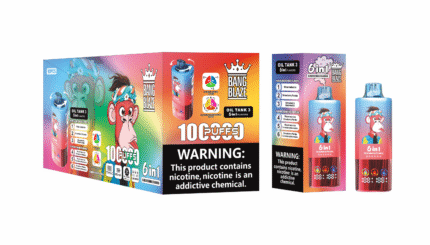 Bang Blaze 100000 Puffs – 6-in-1 Einweg E-Zigarette – Watermelon Ice Strawberry Mamba Strawberry Watermelon – 60 ml – Mesh Coil – Type-C
